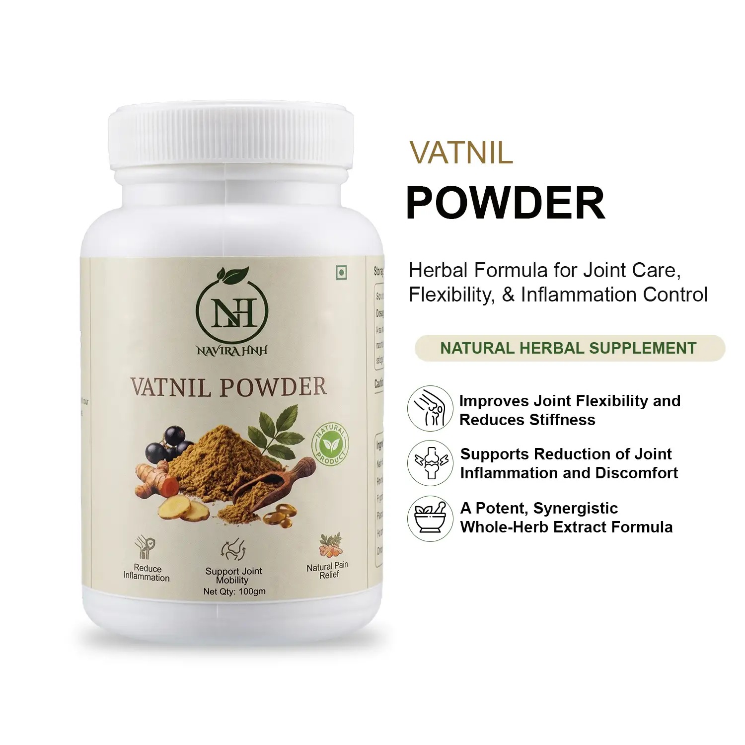 Vatnil Powder | Ayurvedic Herbal Powder for Joint & Wellness Support